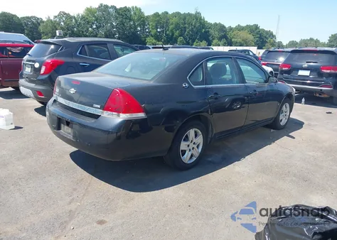 2008 Chevrolet Impala Ls из США, поврежденный, VIN 2G1WB58KX89286246